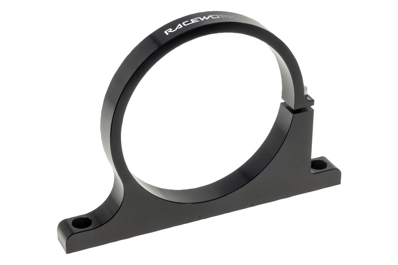 Raceworks Billet Catch Can Bracket Black