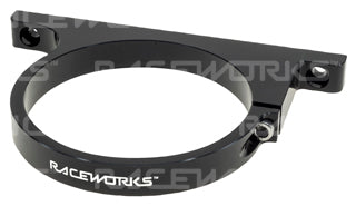 Raceworks Billet Catch Can Bracket Black