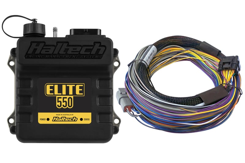 Elite 550 + Basic Universal Wire-in Harness Kit 2.5m