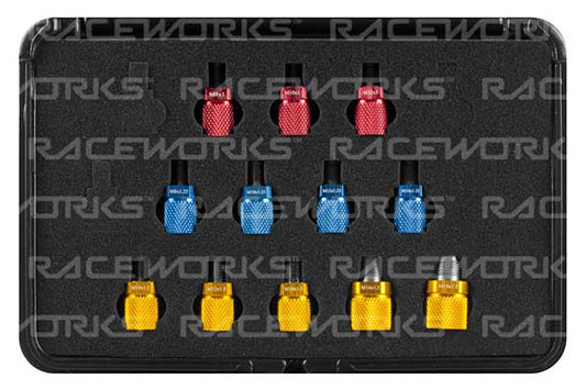 Raceworks Metric Thread Identification Kit 12pce