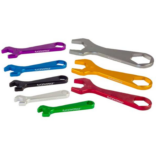 Raceworks AN Alloy Wrenches - 8 Piece Set