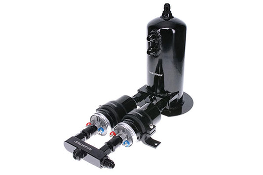 Single Outlet Log Suits Raceworks Extension Surge Tanks