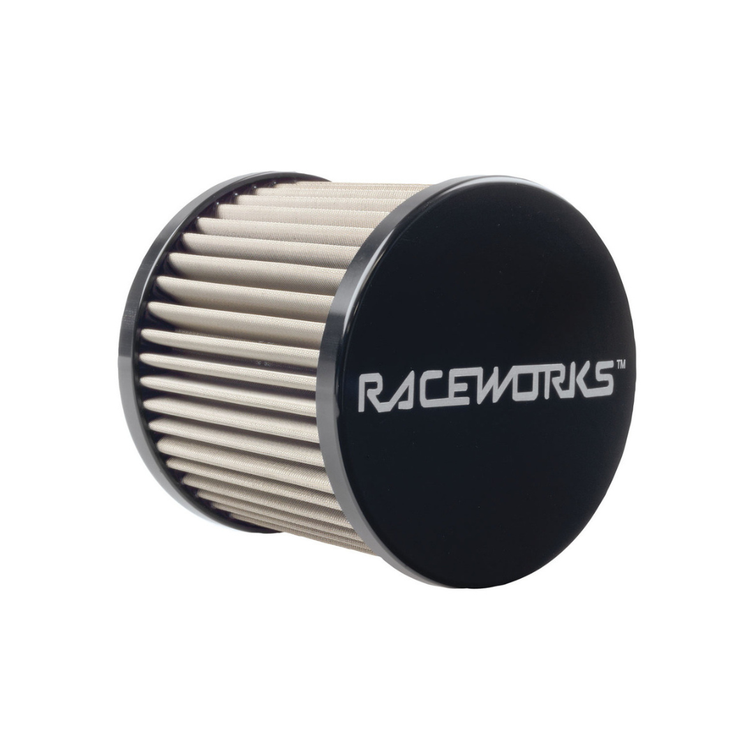 Raceworks Large AN-20 Breather Black