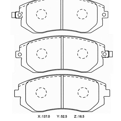 Winmax W6.5 Front Race Brake Pads Subaru BRZ / WRX / Toyota